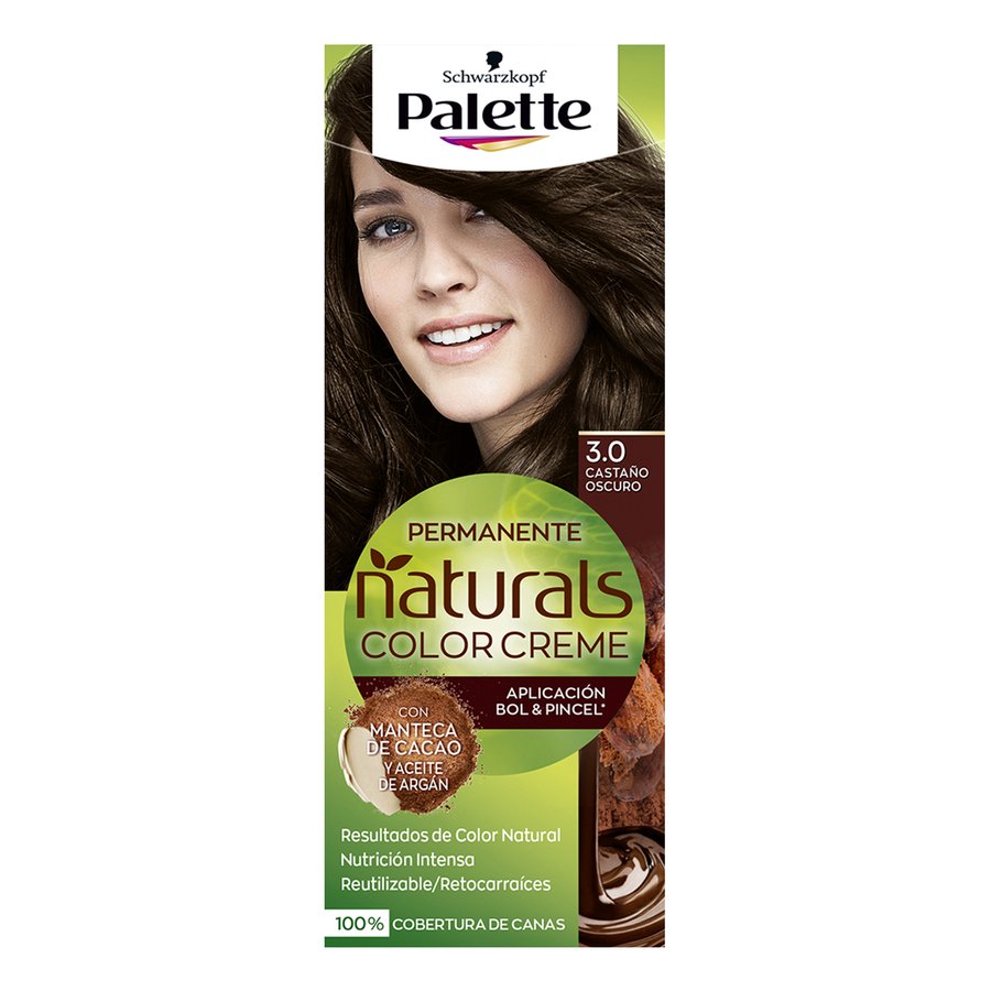 Tinte PALETTE natural colors 3 castaño oscuro
