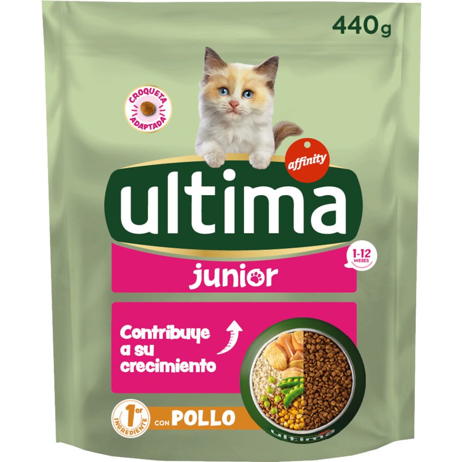 Alimento para gato ULTIMA junior pollo 440 g