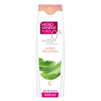 Xel de ducha baño peles sensíbeis HIDROGENESSE 800 ml