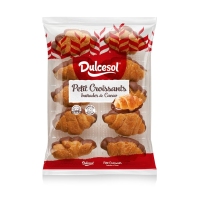 Petit croissants DULCESOL baño cacao 10 unidades 150 g