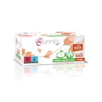 Protege slip IFA UNNIA maxi algodón orgánico 100% 28 unidades