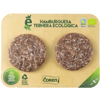 Hamburguesas de ternera COREN ecológica skin 2x120 g