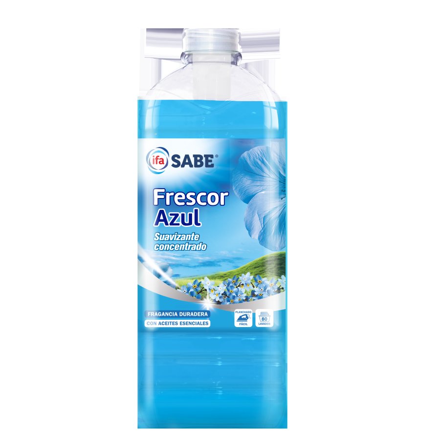 Suavizante concentrado IFA SABE fresco azul 80 lavados 1,7 l