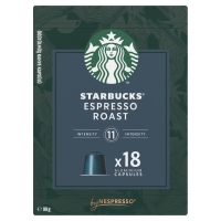 Café cápsulas STARBUCKS Nespresso Roast 18 unidades 99 g
