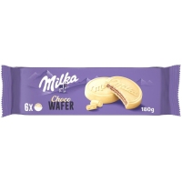 Barquillos MILKA choco blanco 6 unidades 180 g