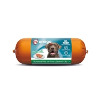 Alimento perro salchicha de pollo con arroz y zanahoria IFA AMIGO 1 kg
