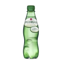 Auga con gas PEDRAS PET 33 cl