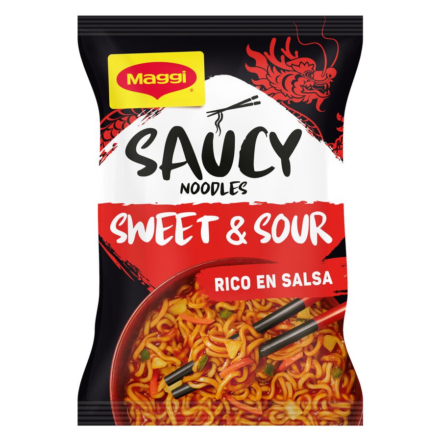 Noodles MAGGI saucy sweet&sour 128 g