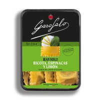 Ravioli refrigerado GAROFALO ricotta espinacas limón 230 g