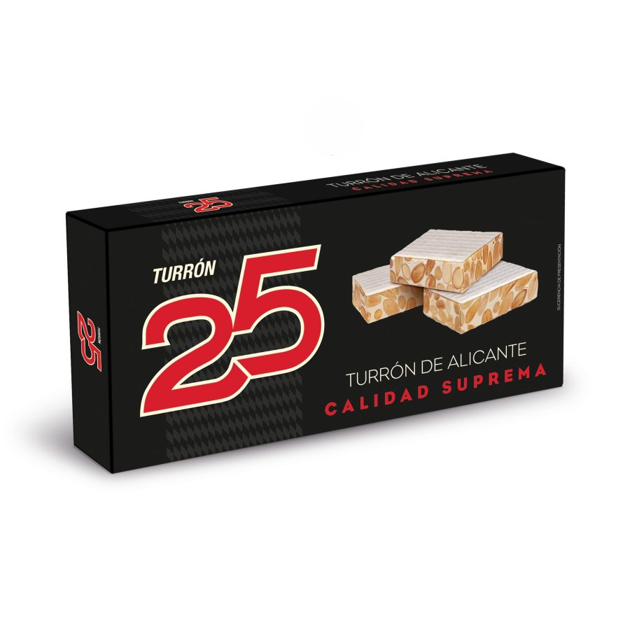 Turrón Alicante 25 suprema tableta 250 g