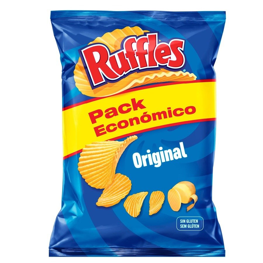 Patatas fritas RUFFLES Original 248 g