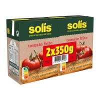 Tomate frito SOLIS brik pack 2x350 g