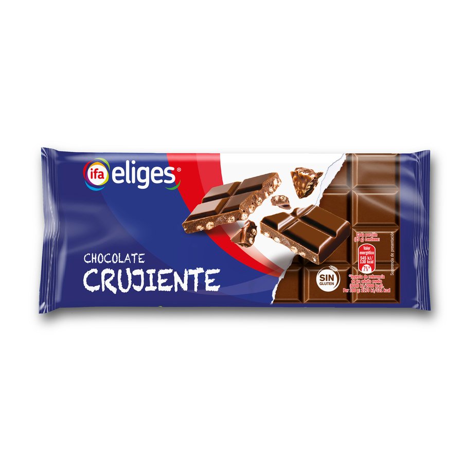 Chocolate crujiente IFA ELIGES tableta 100 g