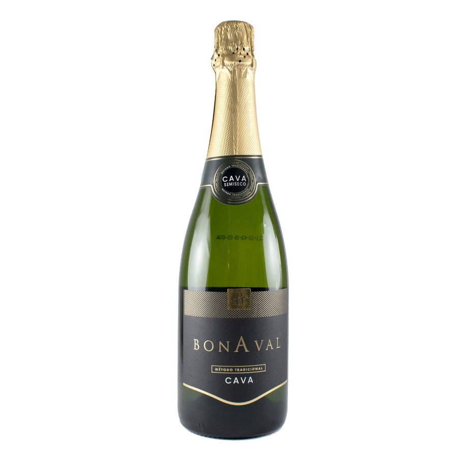 Cava extremeño BONAVAL semiseco botella 75 cl