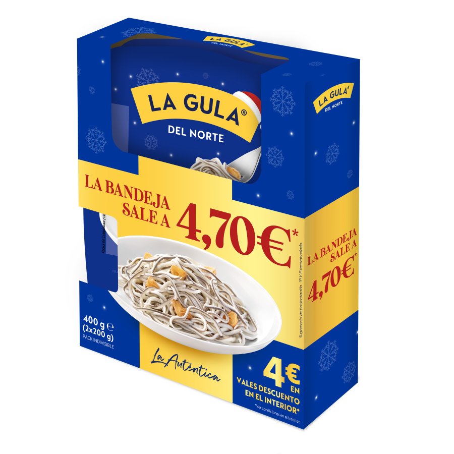 LA GULA DEL NORTE refrigerada pack 2x200 g