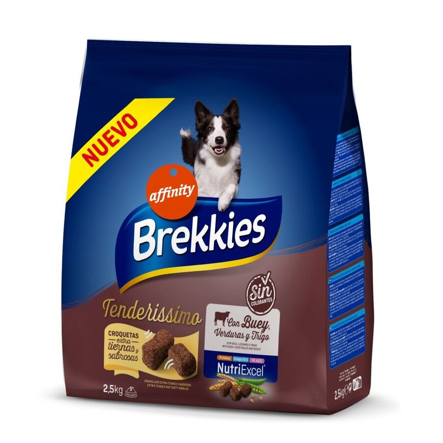 Alimento perro BREKKIES tenderissimo buey 2,5 kg