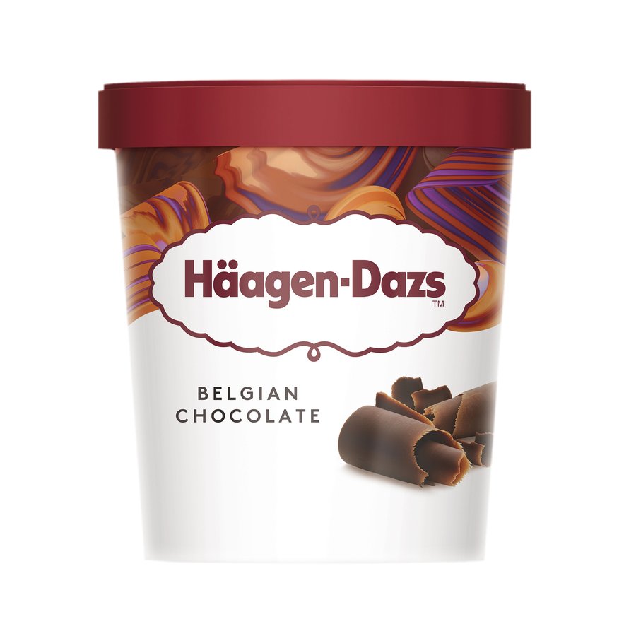 Helado HAAGEN DAZS chocolate belga 400 g