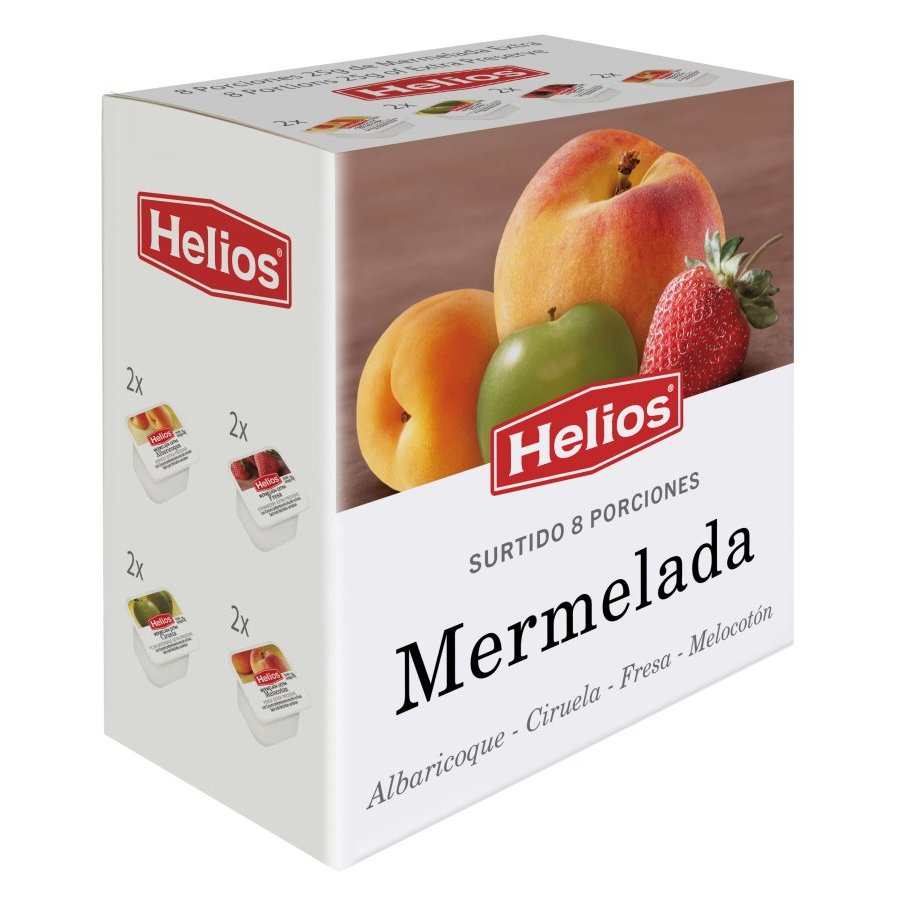 Mermeladas HELIOS surtidas 8 x 25 g
