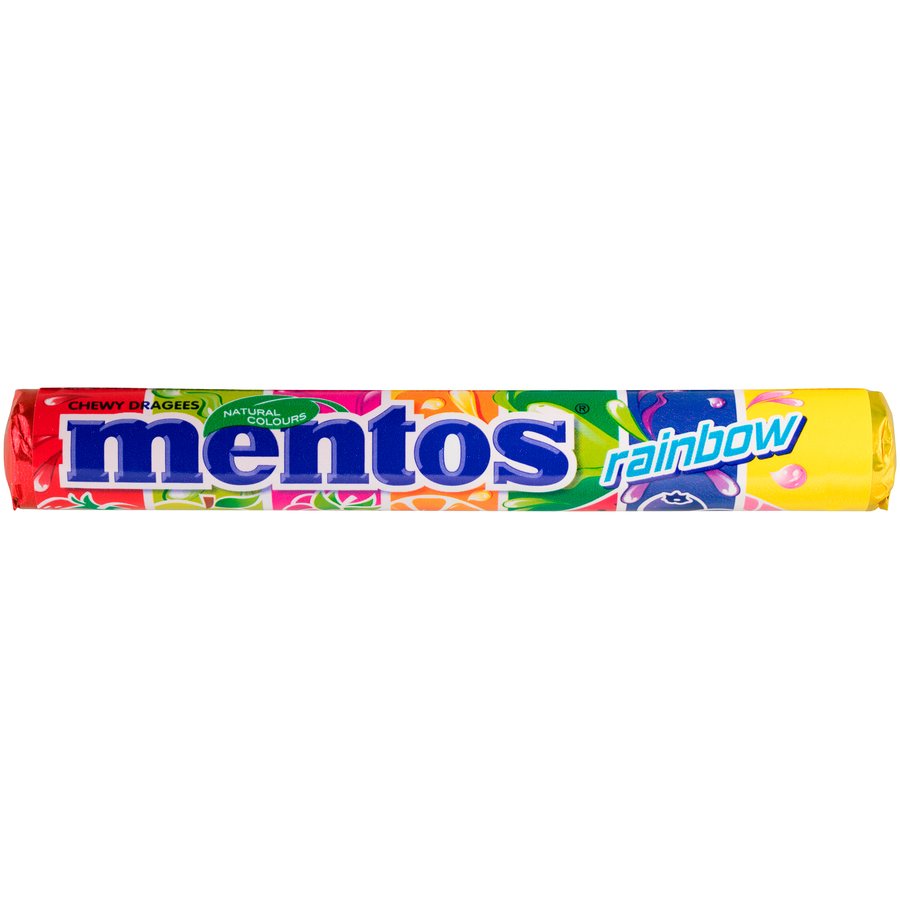 Caramelos MENTOS Rainbow stick 38 g