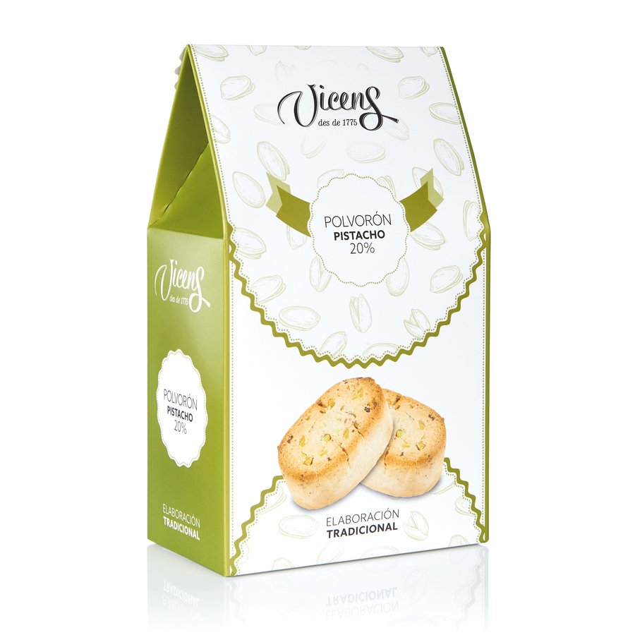 Polvorón de pistacho VICENS 240 g