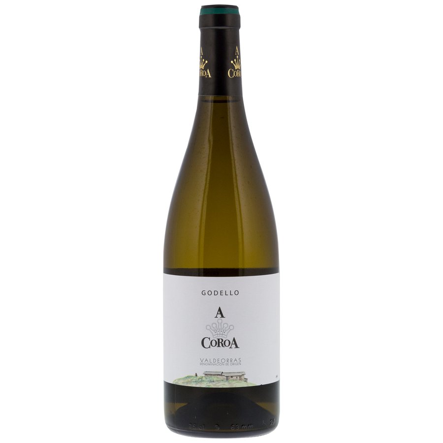 Vino blanco D.O.Valdeorras A COROA godello botella 75 cl