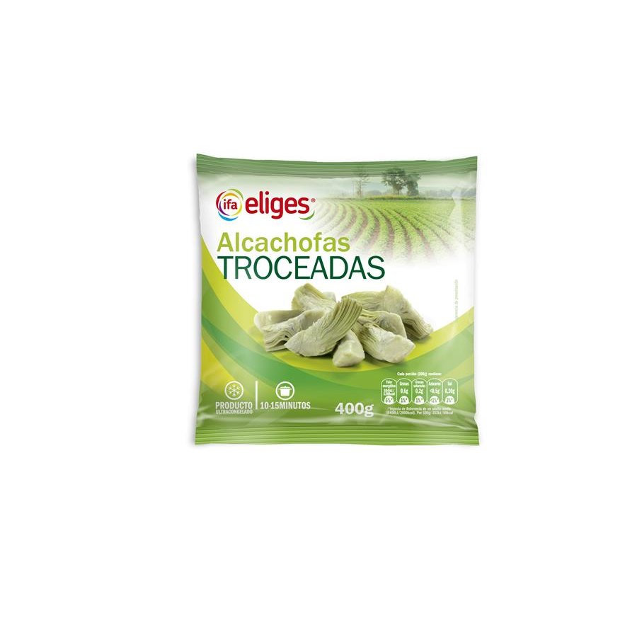 Alcachofa troceada congelada IFA ELIGES 400 g