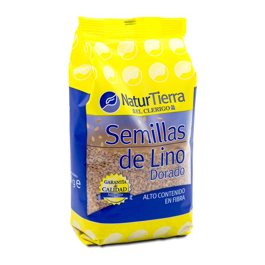 Semillas de lino NATURTIERRA paquete 400 g