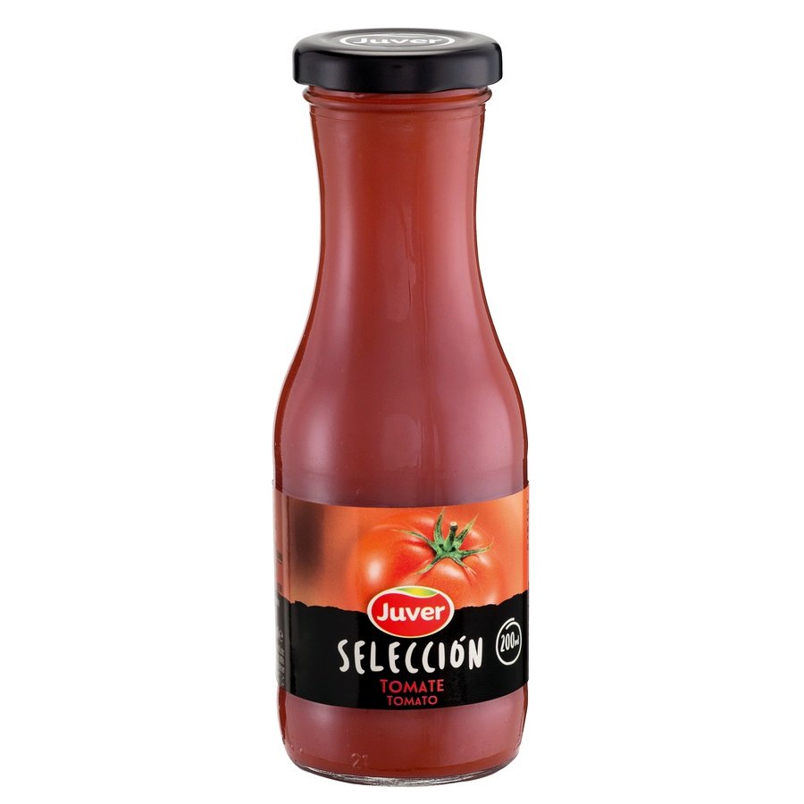 Zumo tomate JUVER selección botellín 200 ml