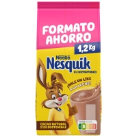 Cacao soluble NESTLE NESQUIK bolsa 1,2 kg