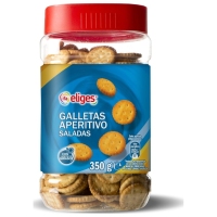 Galletas aperitivo salgadas IFA ELIGES 350 g
