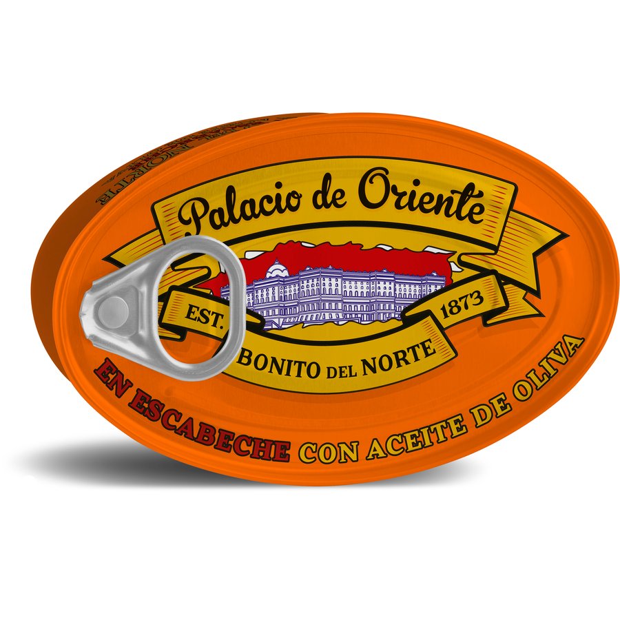 Bonito del norte en escabeche PALACIO DE ORIENTE lata 115 g pn.