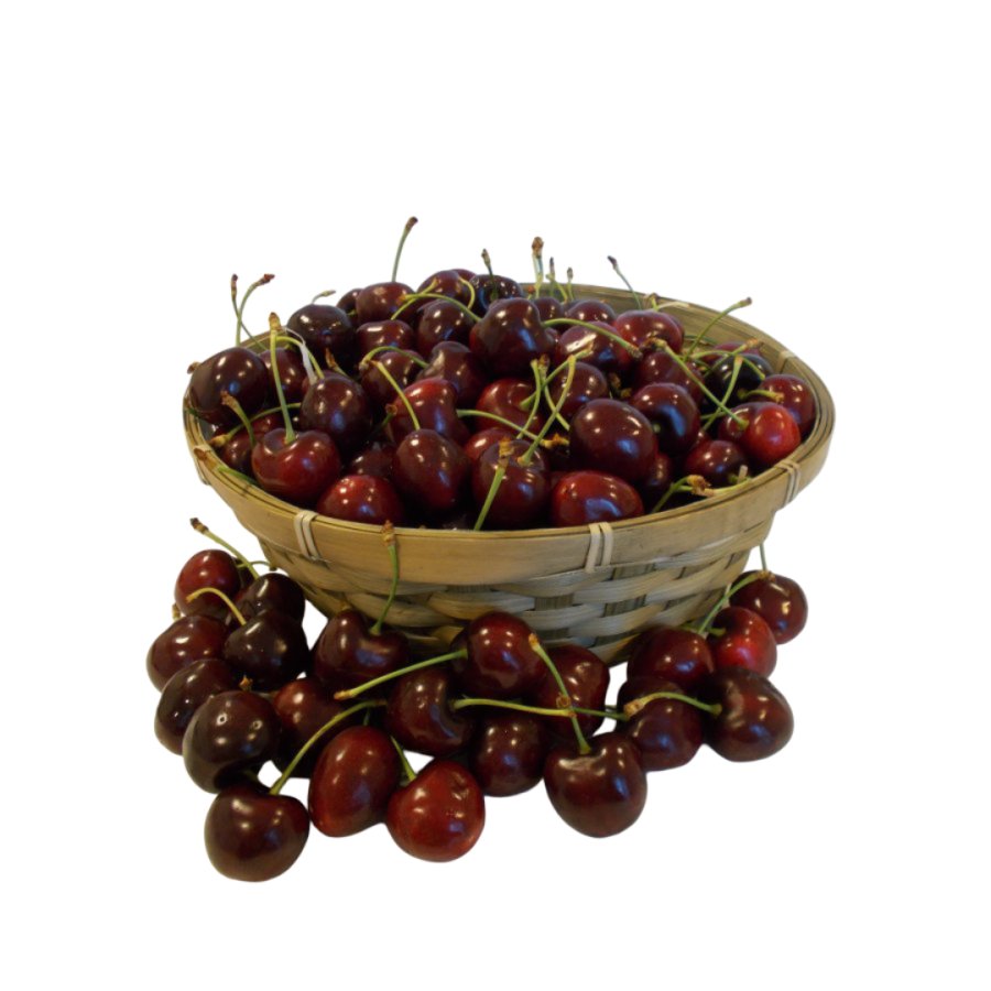 Cerezas importación calibre 28 mm+ kilo