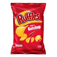 Patatas fritas RUFFLES Ketchup 150 g