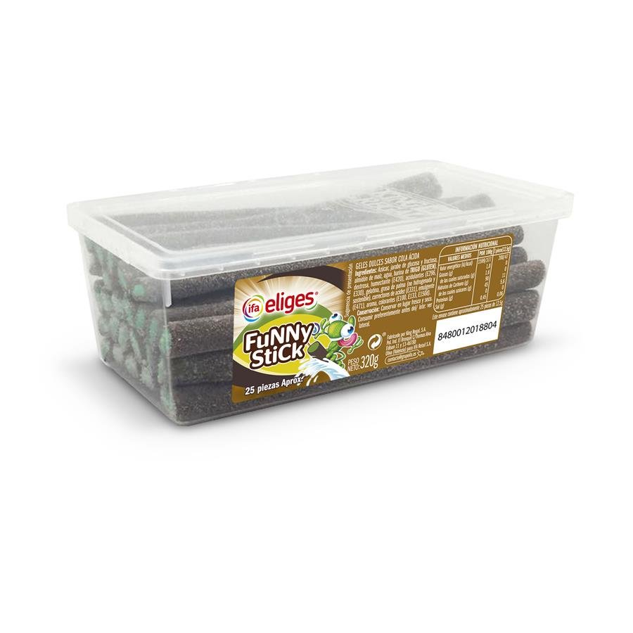 Caramelos goma IFA ELIGES palo cola ácida 320 g