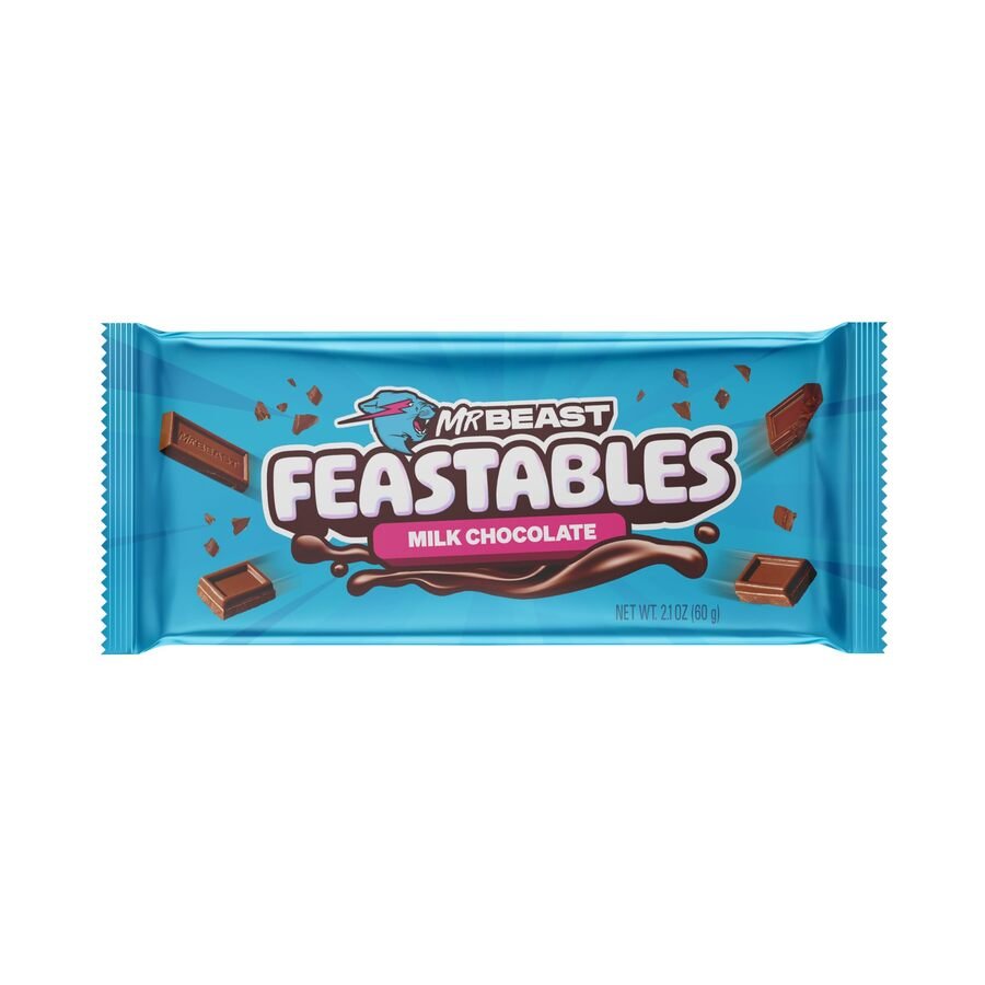 Chocolate con leche MR BEAST FEASTABLES 60 g