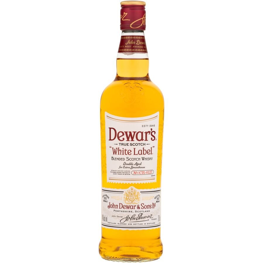 Whisky escocés DEWARS White Label 5 años 70 cl