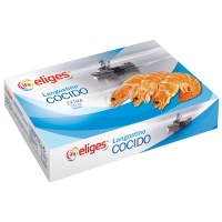 Langostino vannamei cocido congelado IFA ELIGES 24/32 800 g pn.