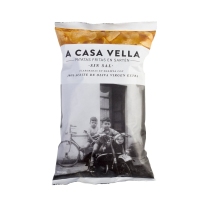 Patacas fritas tixola A CASA VELLA sen sal 150 g