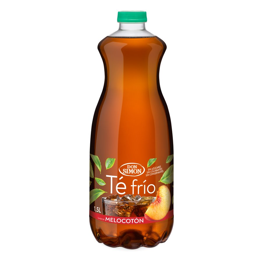 Té frío DON SIMON al melocotón botella pet 1,5 l