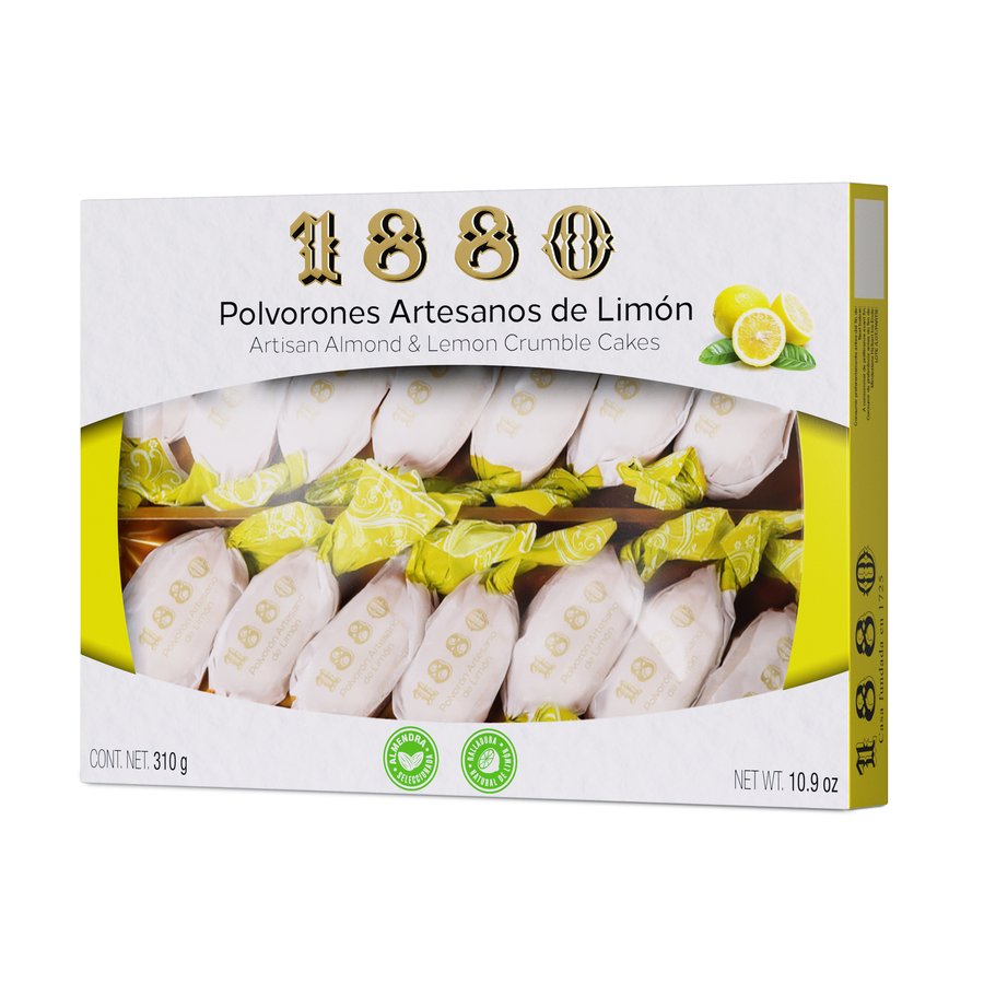 Polvorones artesanos de limón 1880 310 g