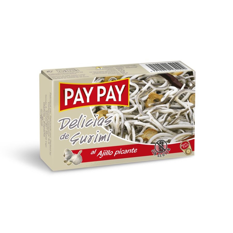 Delicias del mar ajillo picantes PAY PAY 115 g pn.