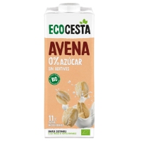 Bebida de avena ECOCESTA 0% azúcar Bio 1 l