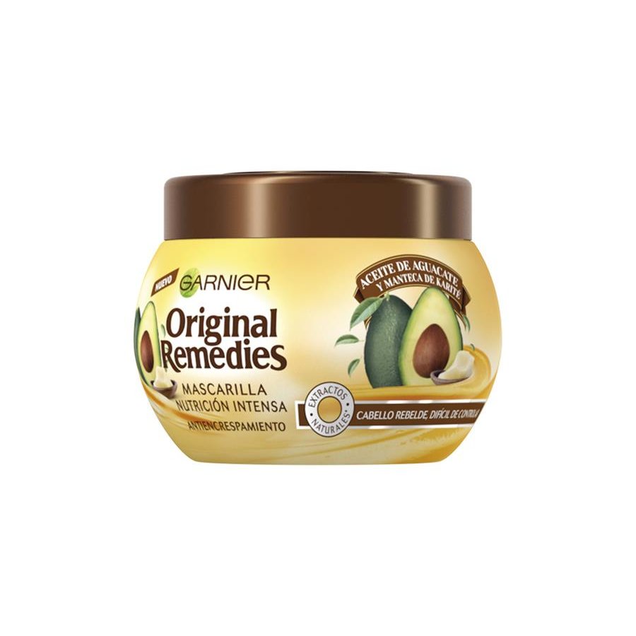 Mascarilla Original Remedies GARNIER aguacate 340 ml