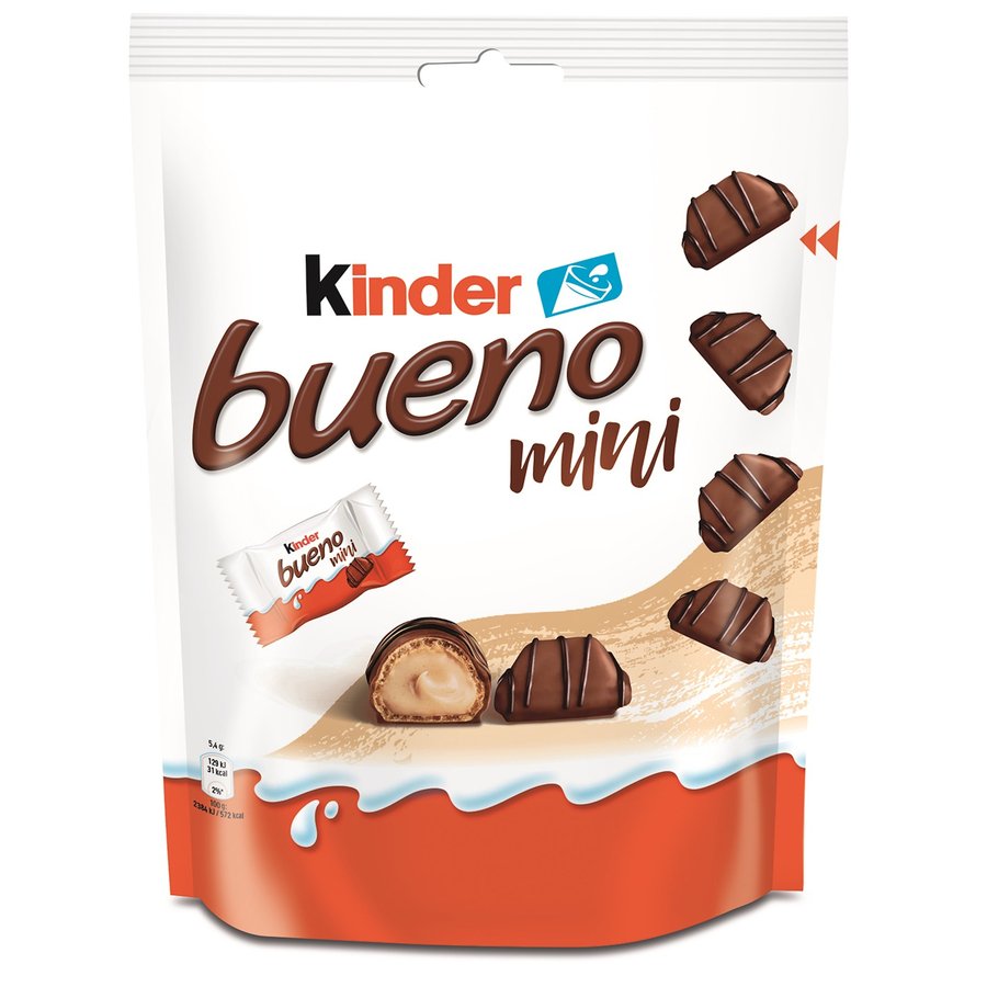 Snack KINDER Bueno mini 20 unidades 108 g