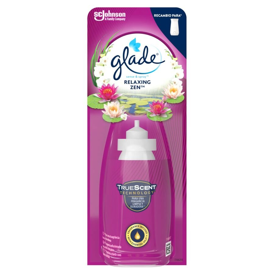 Ambientador pilas GLADE s&s recambio relaxing zen