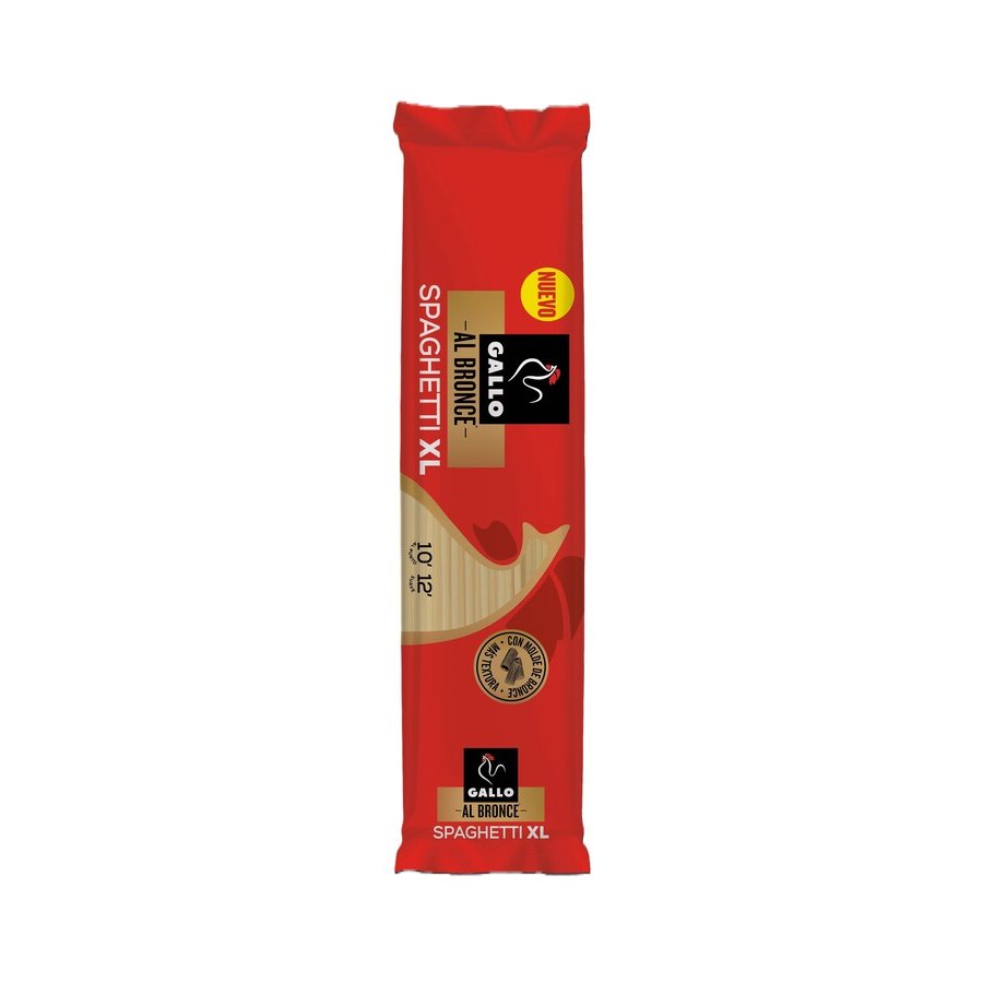 Spaguetti XL GALLO al bronce 450 g