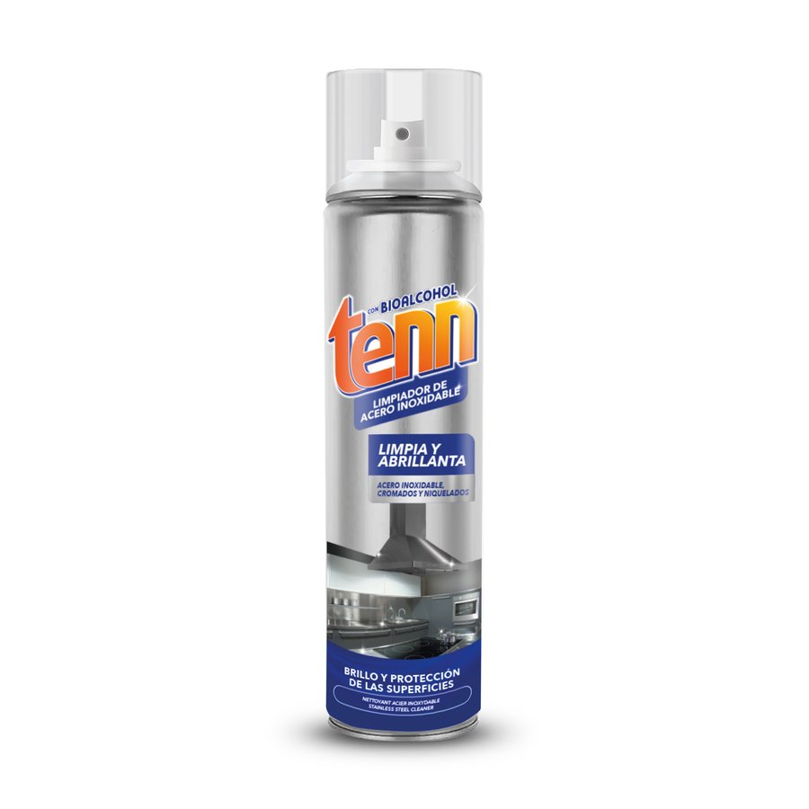 Limpiador TENN acero inox spray 500 ml