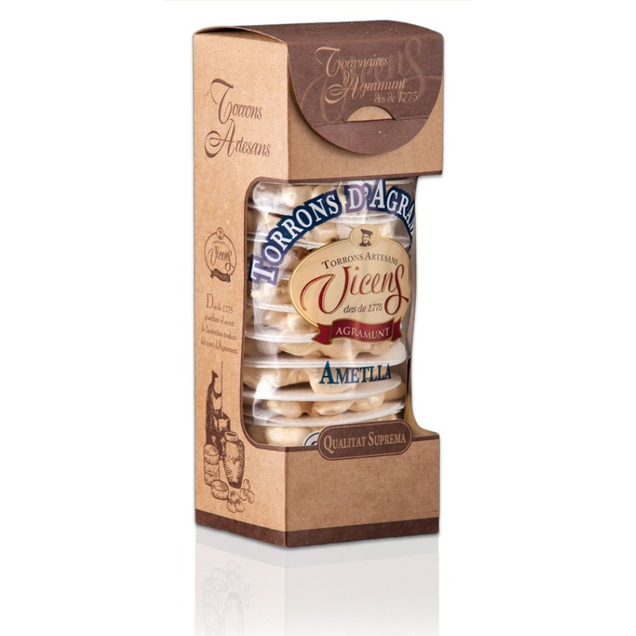 Turrón de Agramunt VICENS almendra 300 g