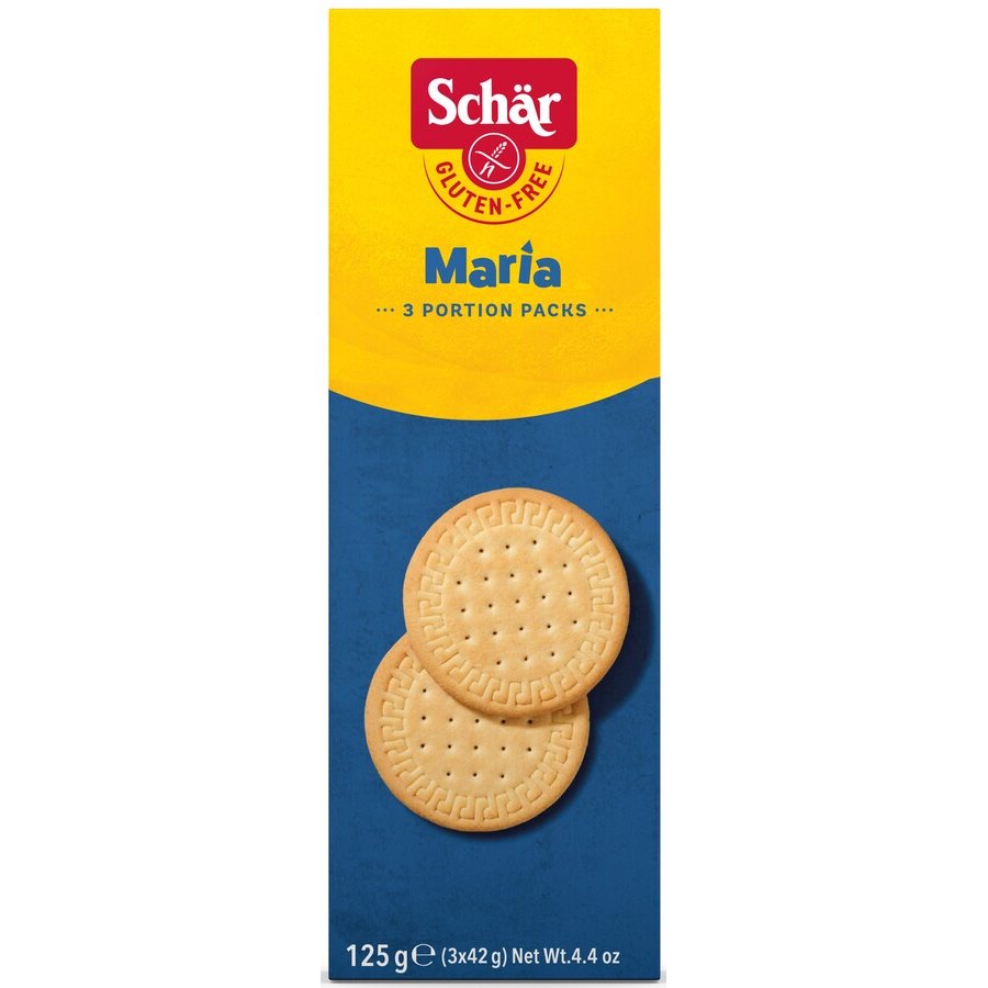 Galletas maría SCHAR sin gluten 125 G