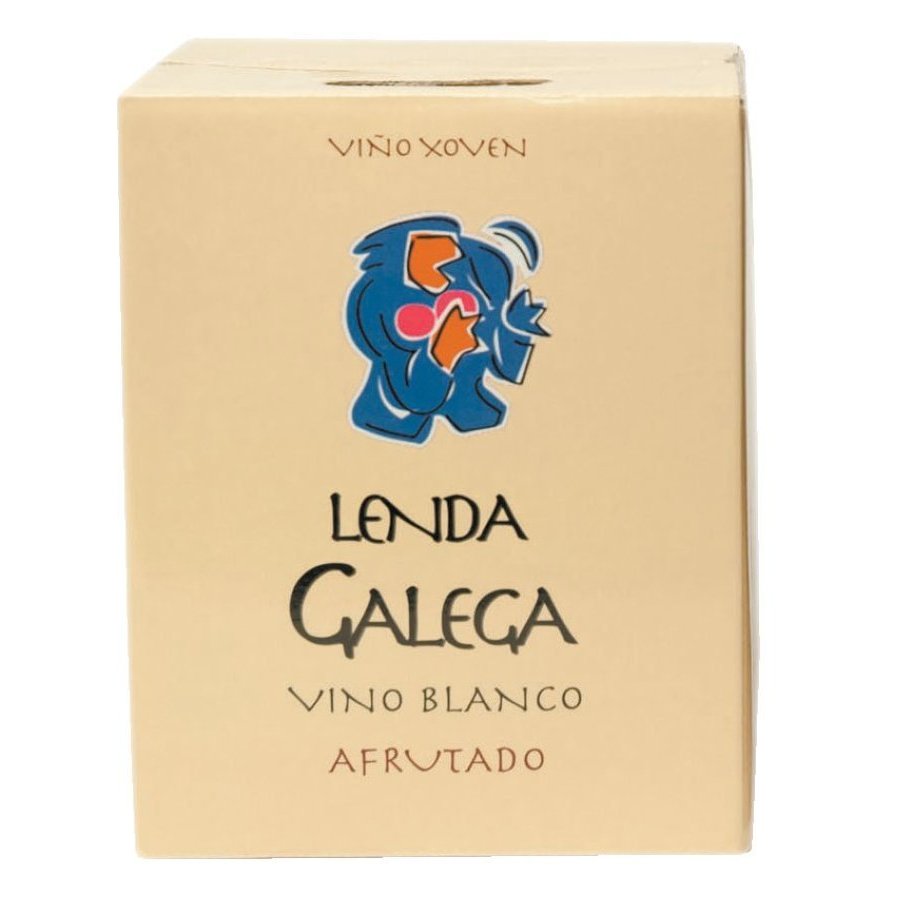 Vino blanco de mesa LENDA GALEGA bag in box 5 l